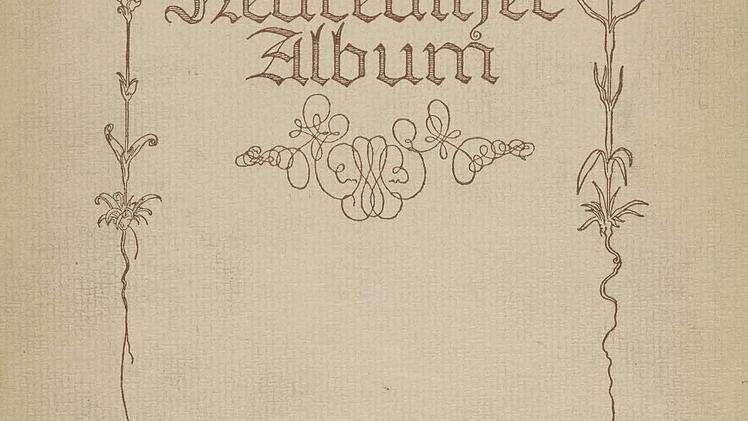1918 erschienen Eugen Napoleons Grafiken im "Neureuther-Album". Repro: Staatsbibliothek Bamberg/Gerald Raab