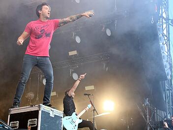 Simple Plan bei Rock im Park Foto: Dominic Buckreus