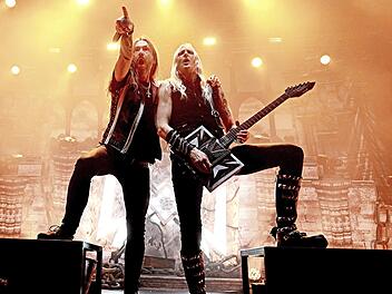Oscar Droniak und Joacim Cans geben bei „Hammerfall“ den Ton an.