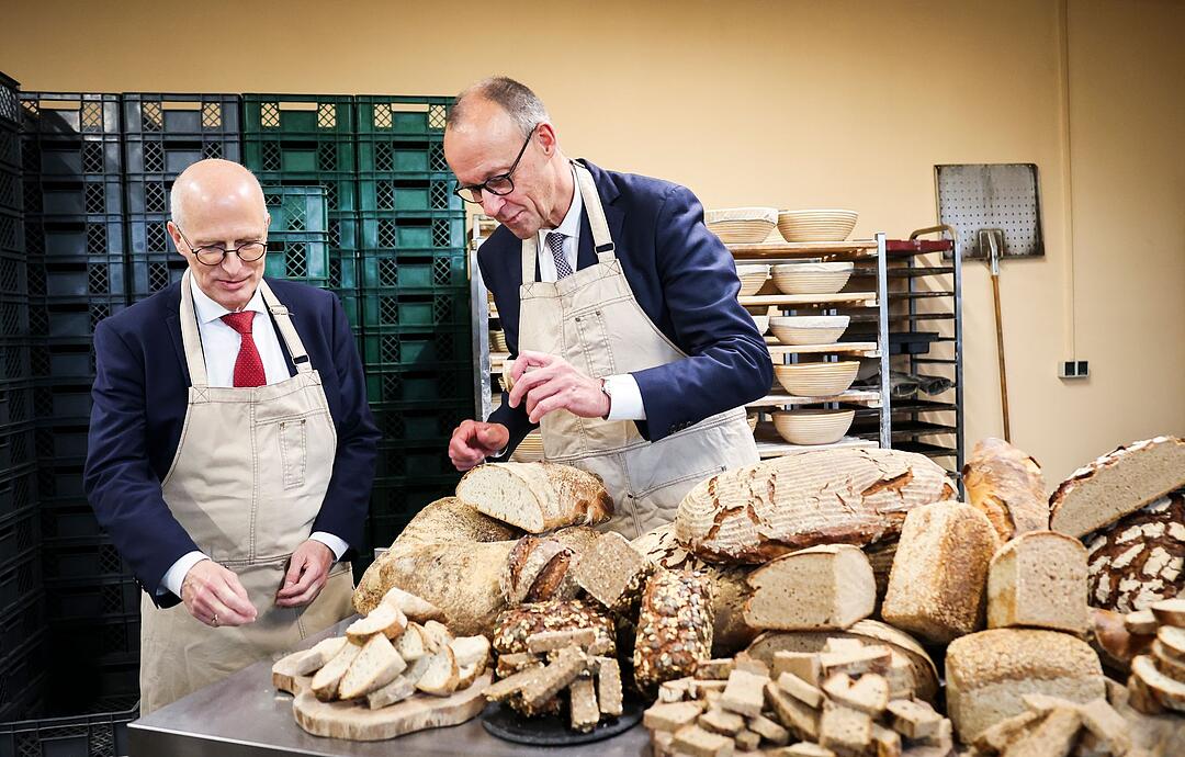 Antrittsbesuch Bundeskanzler Friedrich Merz in Hamburg