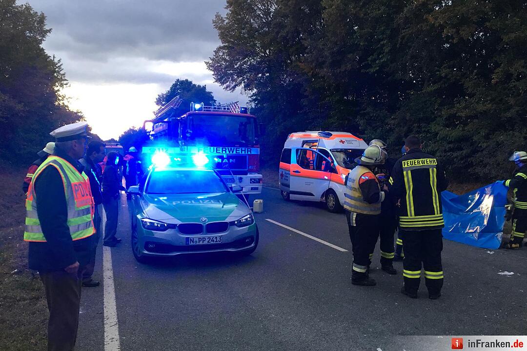 Tödlicher Unfall bei HeilsbronnTödlicher Unfall bei Heilsbronn
