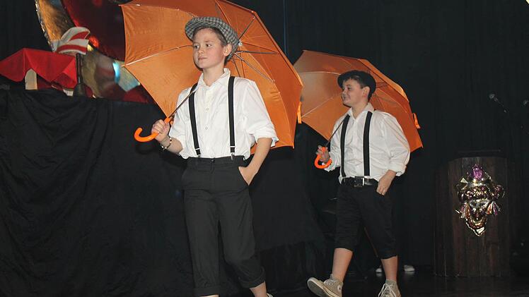 Die Kindertanzgruppe