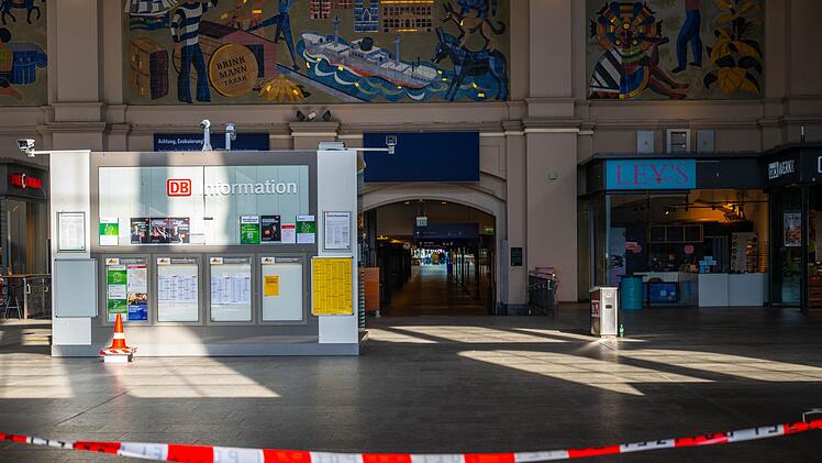 Bombendrohung am Bremer Hauptbahnhof