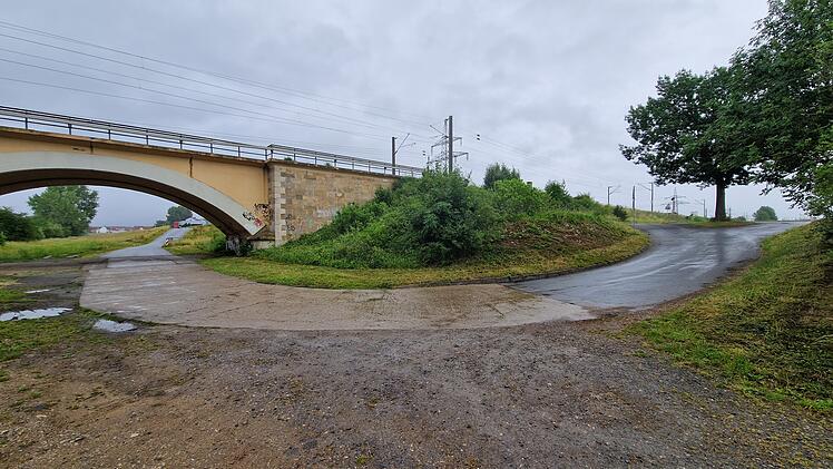 Die Achterbr&uuml;cke bei Hallstadt