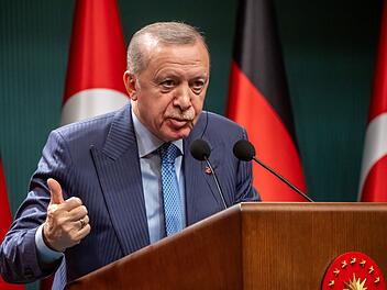 Der t&uuml;rkische Pr&auml;sident Recep Tayyip Erdogan.