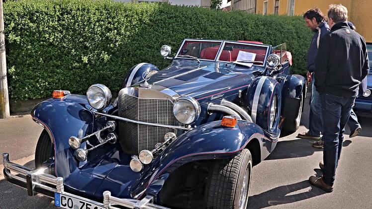 Ein Hingucker ist dieser "Excalibur Phaeton IV", ein Achtzylinder, Baujahr 1984, mit 157 PS und fünf Litern Hubraum.Helmut Will