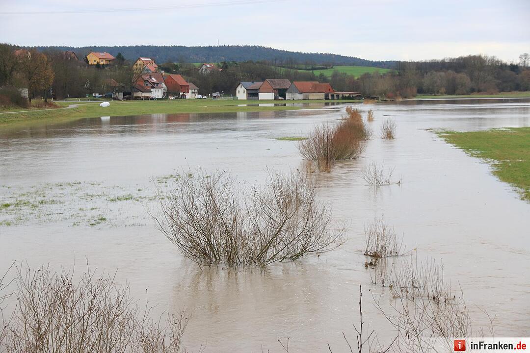 Überschwemmung in Oberfranken - Mürsbach