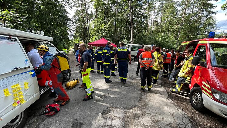H&ouml;hlenrettung in der Oberpfalz