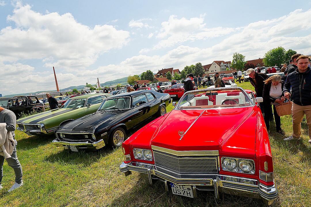 Es kamen viele Oldtimerfreunde.