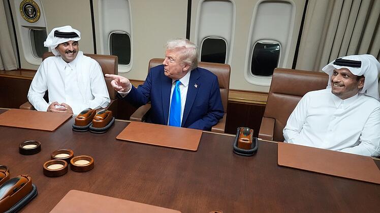 US-Präsident Trump in Katar