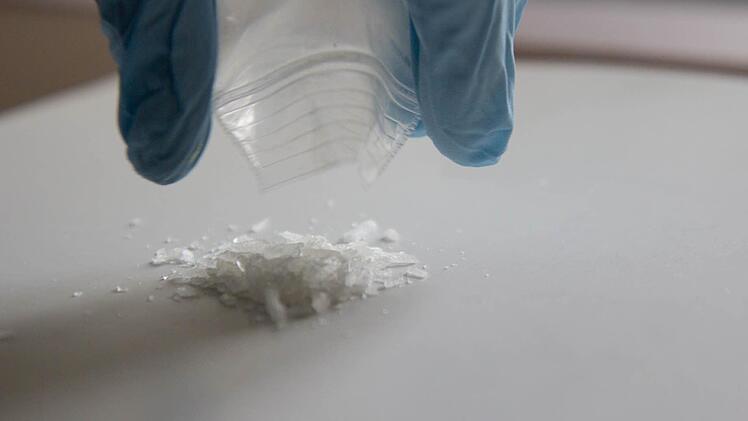 Die Droge Crystal. Foto: Michael Gründel