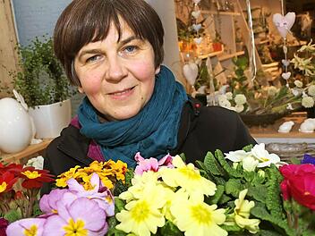 Anni Münzel sehnt den Frühling herbei, obwohl er für die Floristin bereits im Januar begonnen hat.  Foto: Matthias Hoch