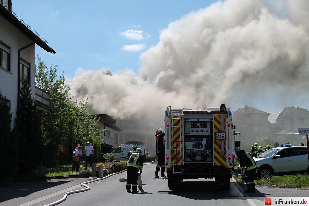 Feuer in Schneckenlohe