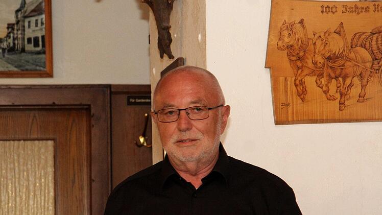 Der Vorsitzende der Sterbekasse Herzogenaurach, Hans Weiland. Foto: Richard Sänger