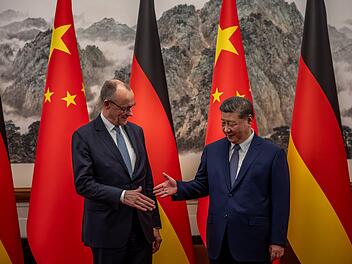 Bundeskanzler Friedrich Merz besucht China