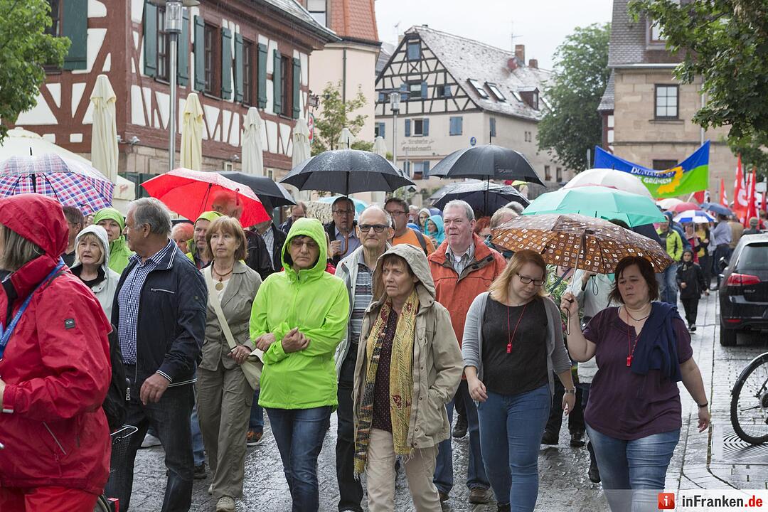 Demonstration gegen Rechts in Zirndorf