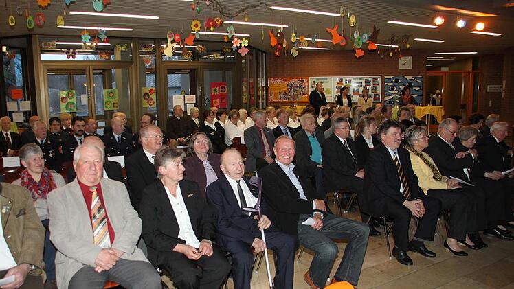 Blick in die Besucherreihen.