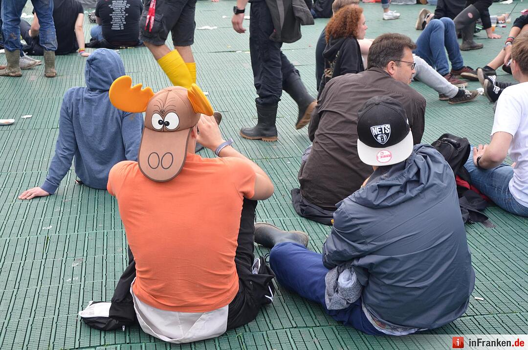 Die schrägsten Outfits bei Rock im Park 2016