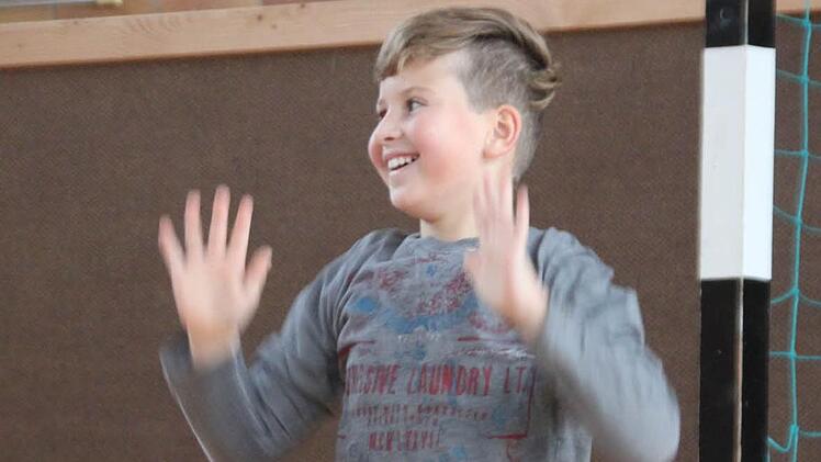Hip-Hop-Unterricht in der Pressecker Grundschule Foto: Mona Hain