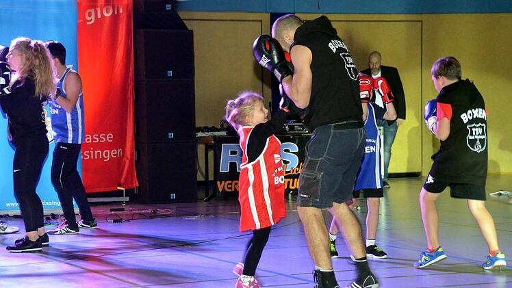 Boxen beim TSV Bad Kissingen. Peter Rauch