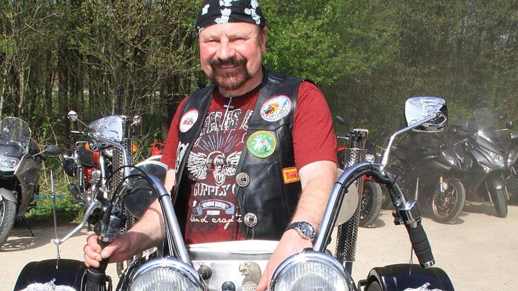 Weit über 300 Biker waren in diesem Jahr zum Motorradgottesdienst nach Stublang gekommen.