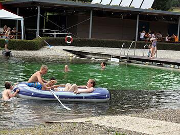 Das Nordhalbener Naturbad gehört zu den schönsten Freizeiteinrichtungen in der Region. Foto: Michael Wunder
