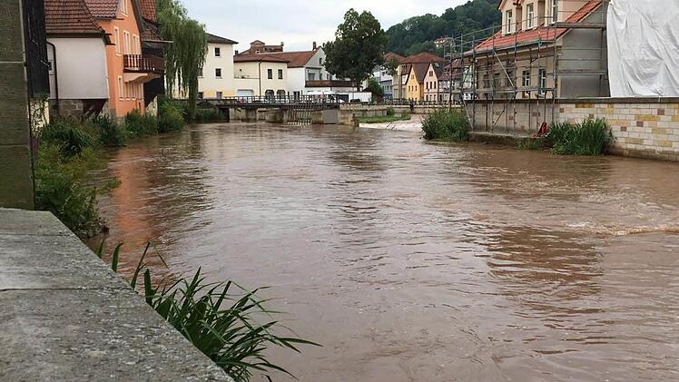 Nach dem Unwetter in Kronach Foto: Corinna Igler
