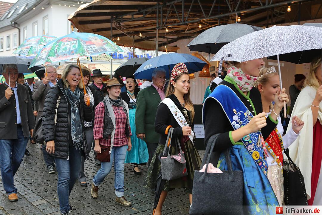 Korbmarkt Lichtenfels 2016 am Samstag