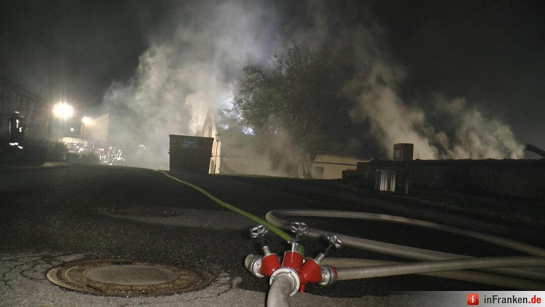 Brand in Kloster bei Münnerstadt – 250 Heimbewohner von Feuer bedroht
