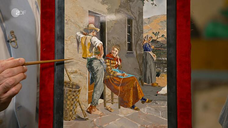 Um 1900 habe Montelatici die wahrhaft steinalte Pietra-Dura-Technik der Florentiner Handwerksk&uuml;nstler wiederbelebt.