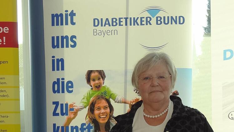 Elisabeth Preisinger-Franz aus Haßfurt lebt seit 43 Jahren mit Diabetes. Sie engagiert sich in der Selbsthilfegruppe im Landkreis Haßberge. Foto: Johanna Eckert