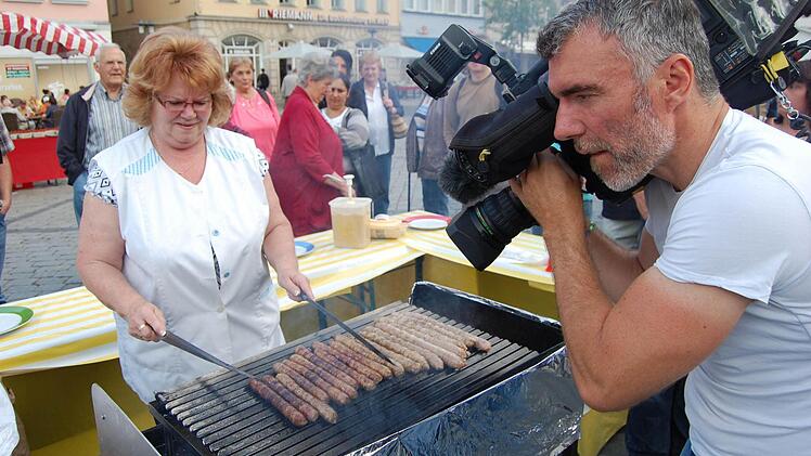 Medienrummel um die Coburger Bratwurst
