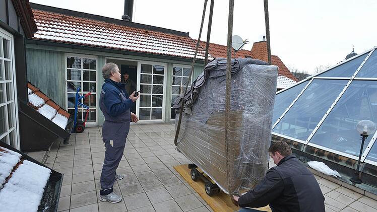 Das das Befestigen...