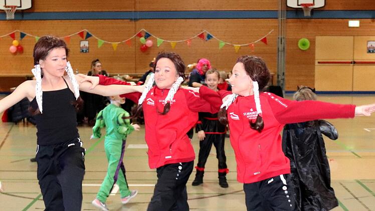 ESC-Kinderfasching in der Höchstadter Aischtalhalle.  Foto: Johanna Blum