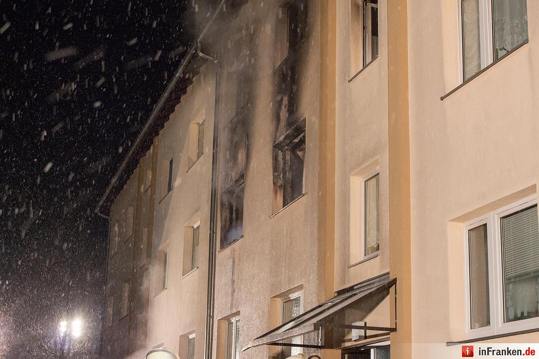 Mehrfamilienhaus in Schwabach nach Wohnungsbrand nicht mehr bewohnbar