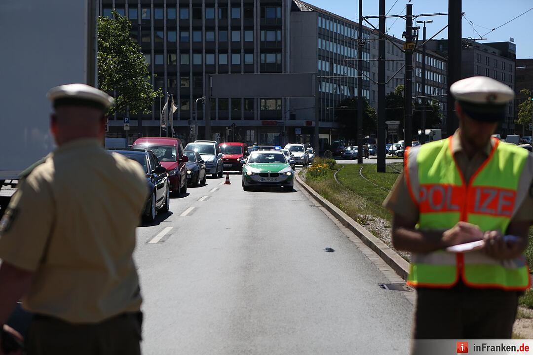 Hauptbahnhof Nürnberg: Mann wird von Lkw totgefahren