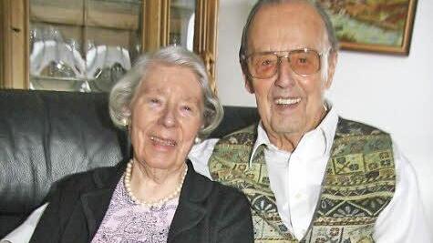 Seit 65 Jahren ein Ehepaar: Ruth und Heinz Kunkel. Foto: Sonja Adam