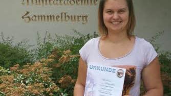 Ein toller Erfolg: Silke Johanni spielt ihre Flöte glänzend. Foto: privat