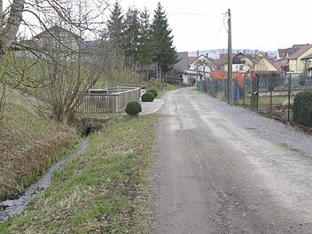 Für eine Beleuchtung des Wegs "An den Gärten" warb bei der Versammlung Edgar Wolf. Foto: heg