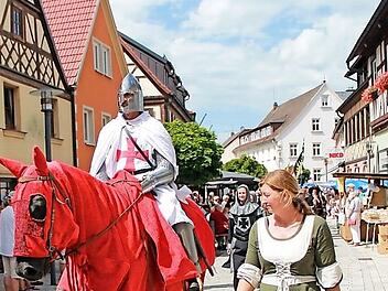 Am Altstadtfest in Bad Staffelstein wird den Besuchern von 27. bis 29. Juli wieder ein einzigartiges Programm geboten.   Fotos: Kur & Tourismus Service Bad Staffelstein