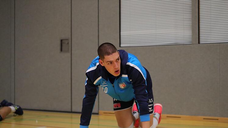 Severin Hauke von den Hammelburg Volleys ist schon fünf Wochen durch Corona ausgebremst.  Foto: Jens Feistel