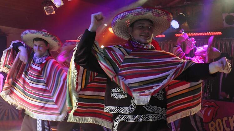 "Mexico" war das Thema des grandiosen Auftritts des M&auml;nnerballetts.