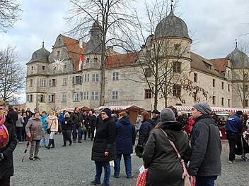Das Wasserschloss ist zauberhafte Kulisse für den Weihnachtsmarkt, der jedoch heuer nicht stattfinden wird. Foto: Maria Löffler/Archiv