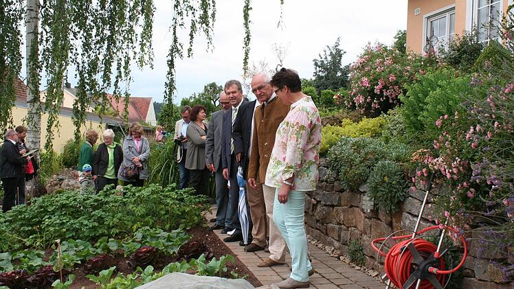 Tag der offenen Gartentür in Pommersfelden Foto: Evi Seeger