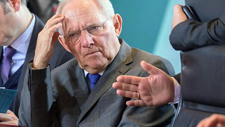 Bundesfinanzminister Wolfgang Schäuble Symbolfoto: dpa