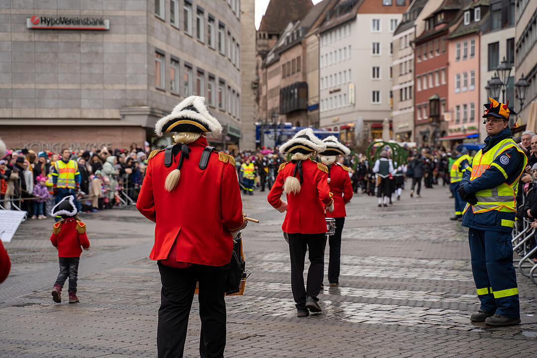 Der traditionelle Umzug zog ca. 70.000 Faschingsfreunde an.