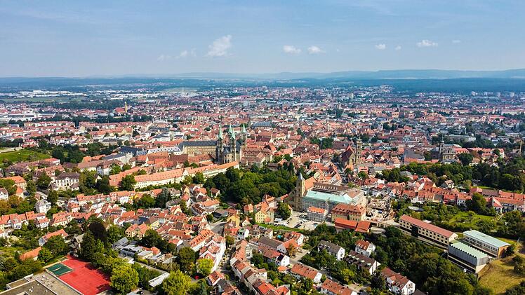 Bamberg aus der Luft