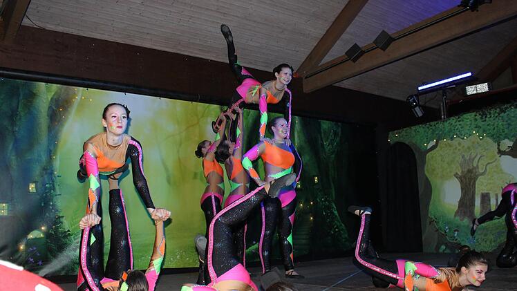 Die "Meefischli" überzeugten mit einem ausgefeilten Tanzprogramm.Christiane Reuther