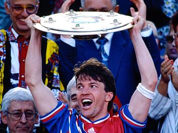 464 kann Lothar Matthäus für Mönchengladbach und den FC Bayern aufweisen. Siebenmal reckte er die Meisterschale in die Höhe.  Foto: Imago