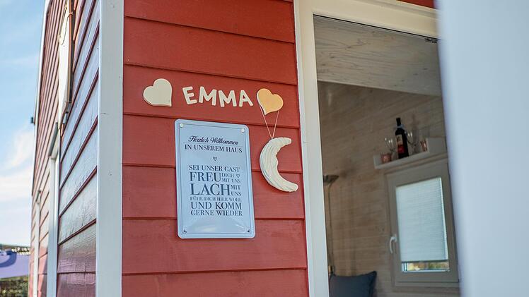Das Tiny House heißt "Emma". Foto: Lea Schreiber